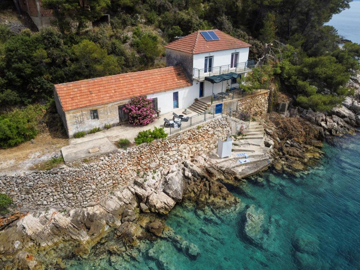 Secluded Fisherman'S Cottage Cove Skozanje, Hvar - 4009 Gdinj Eksteriør bilde